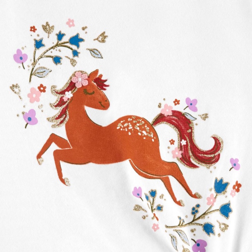 Set of 2 Girls long sleeve graphic T-shirts. Size 24M - Picture 5 of 9